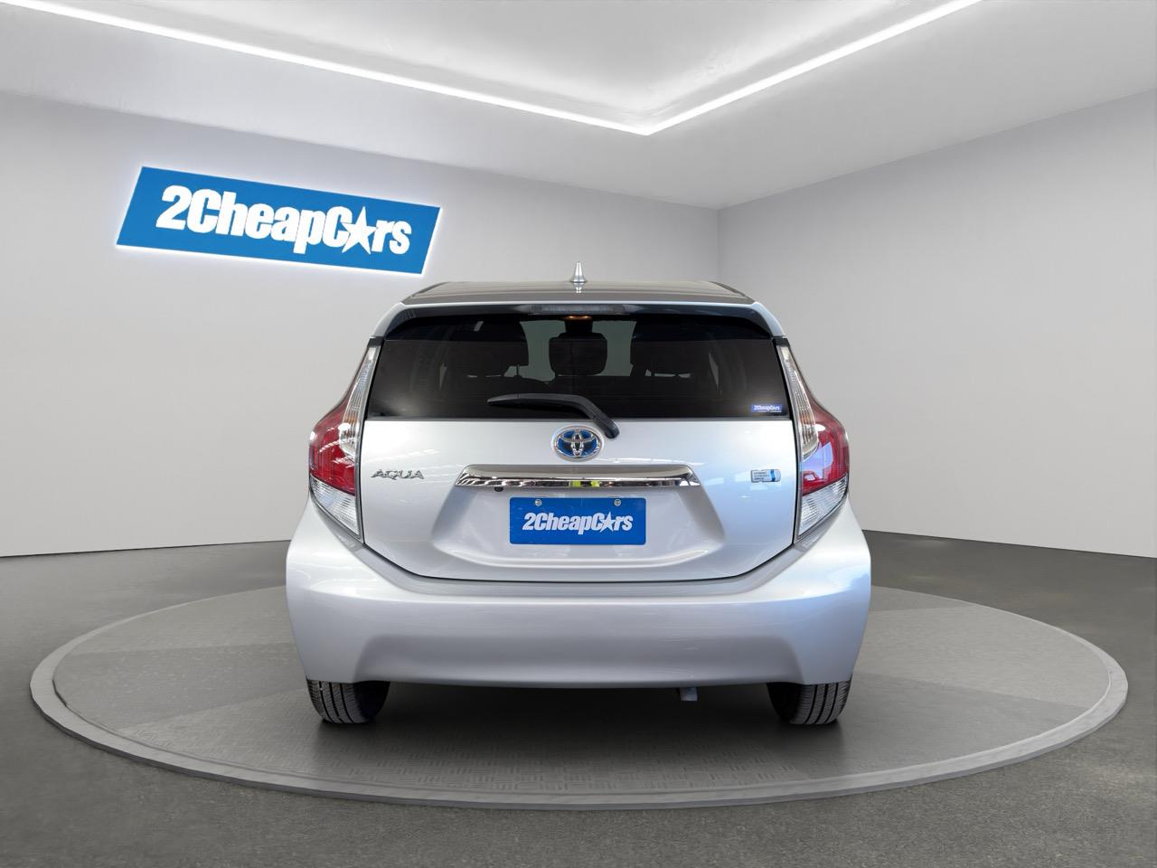 2016 Toyota Aqua Facelift Model S Hatchback LOW KM + REVERSING CAMERA + PUSH BUTTON START