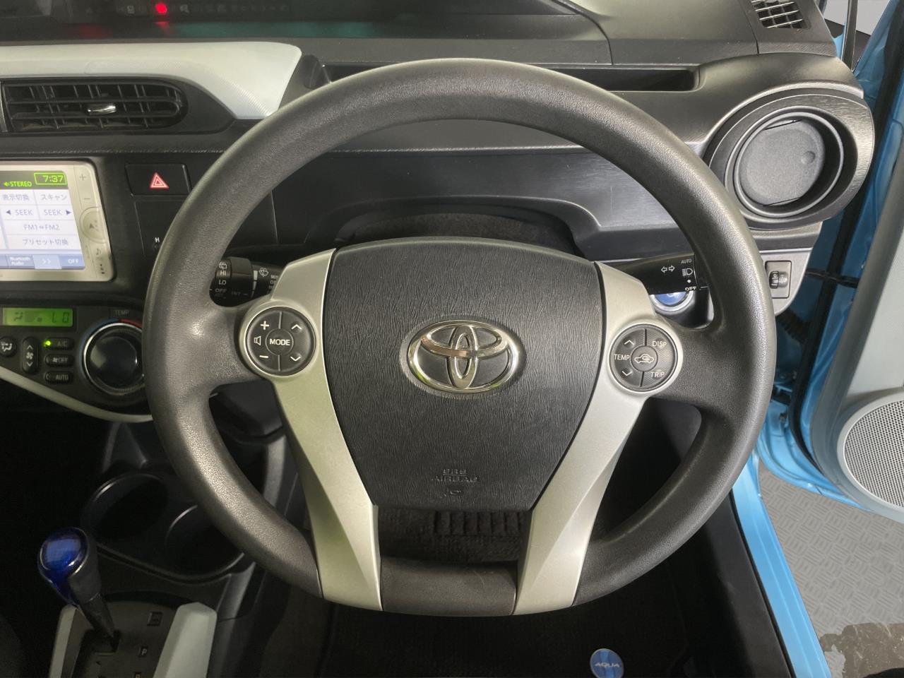 2012 Toyota Aqua S Hatchback REVERSING CAMERA + SMART KEY + AUTO LIGHTS