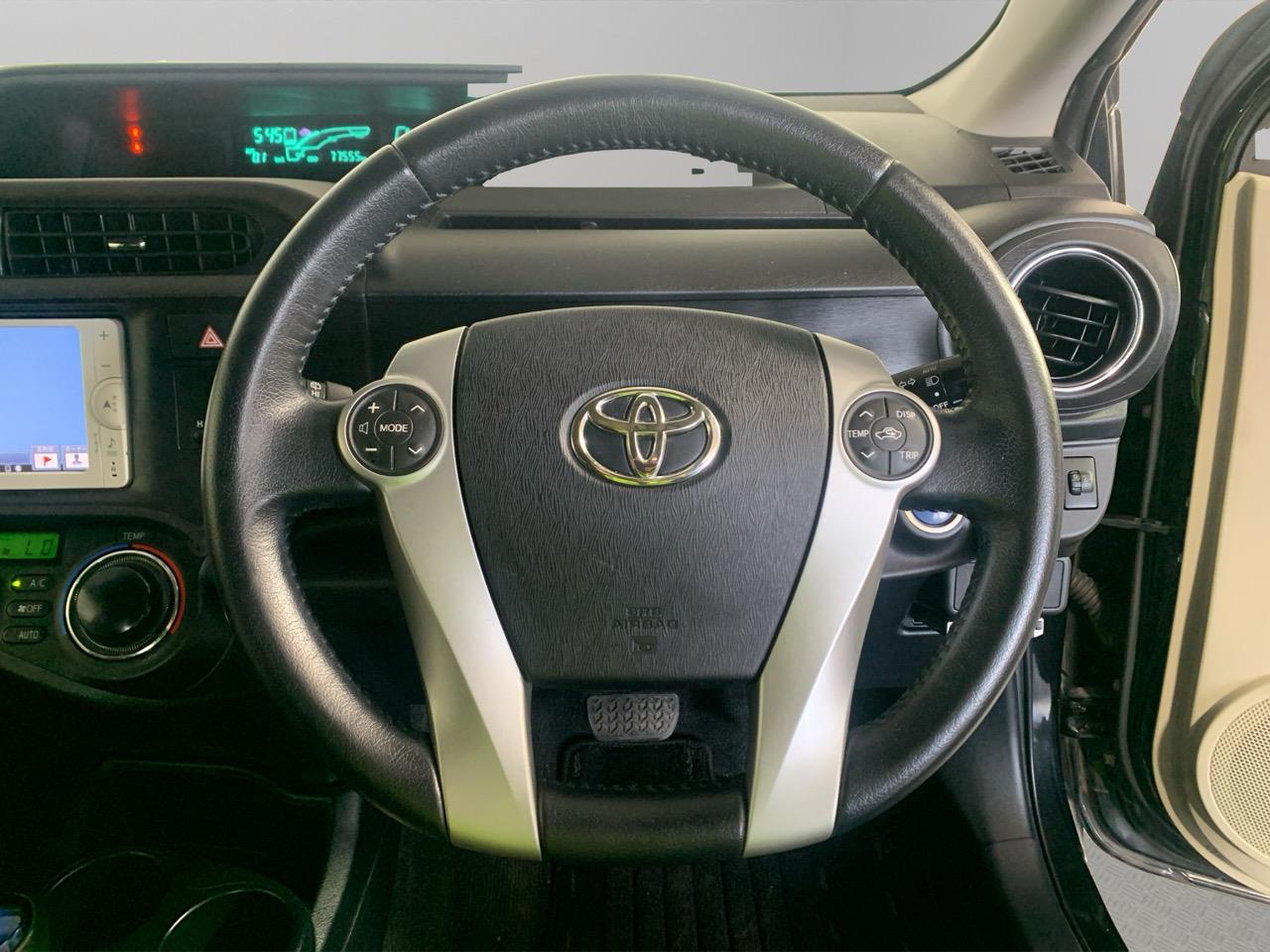 2012 Toyota Aqua G Hatchback PUSH START + REVERSING CAMERA + AUTO LIGHTS