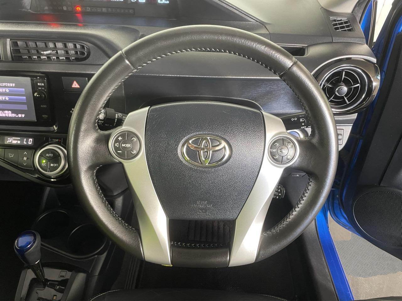 2015 Toyota Aqua Facelift Model S Hatchback LOW KMS + REVERSING CAMERA + CRUISE CONTROL