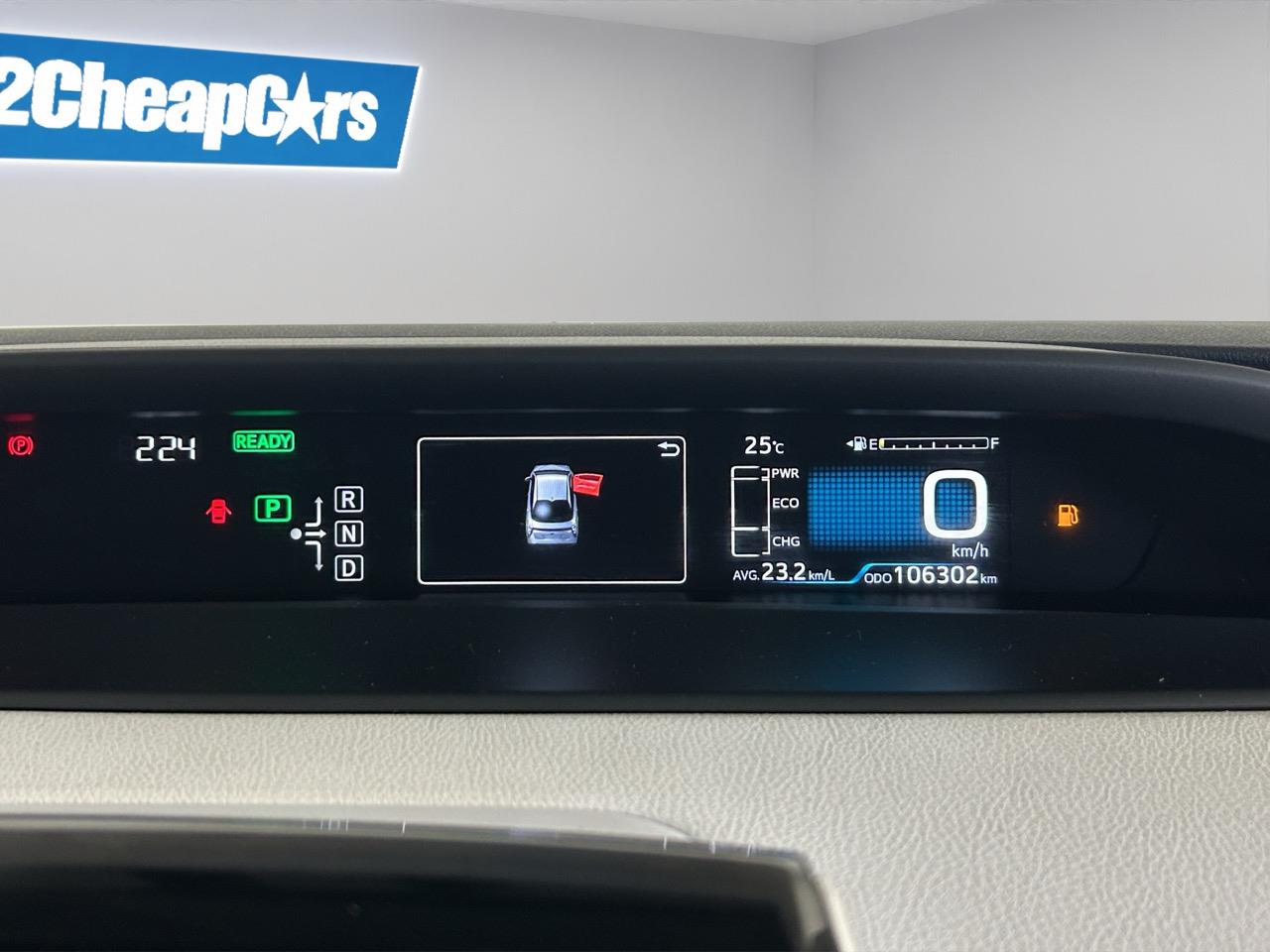 2016 Toyota Prius Hybrid New Shape Hatchback PUSH START + AUTO LIGHTS + REVESING CAMEIA