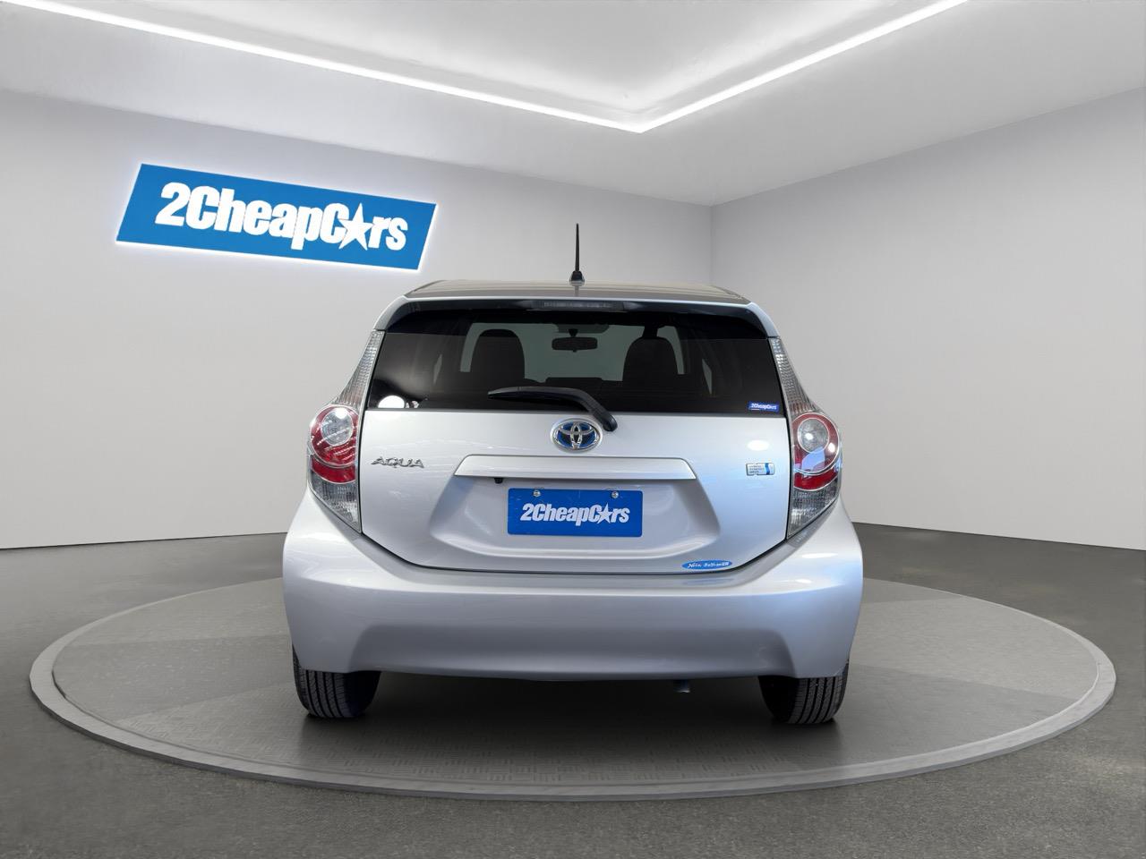 2013 Toyota Aqua S Hatchback REVERSING CAMERA + PUSH BUTTON START + AUTO LIGHTS
