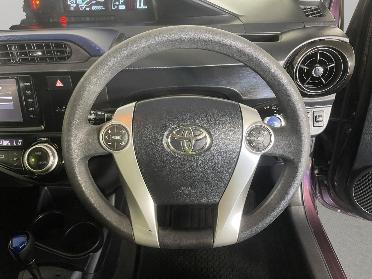 2015 Toyota Aqua Facelift Model S Hatchback REVERSING CAMERA + AUTO LIGHTS + PUSH BUTTON START