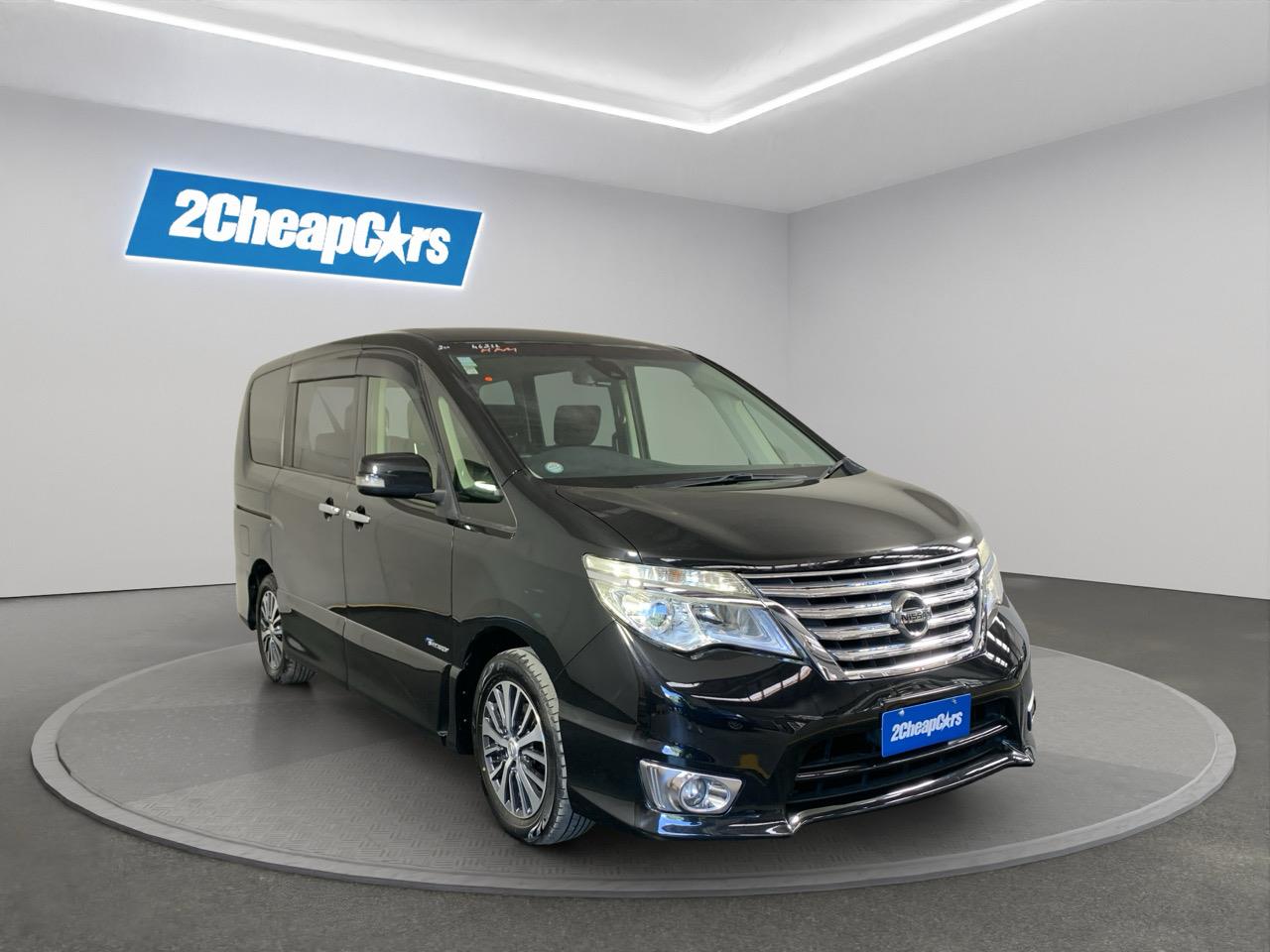 2014 Nissan Serena HIGH WAY STAR G S-HYBRID People Mover ELECTRIC SLIDING DOORS + REVESING CAMERA