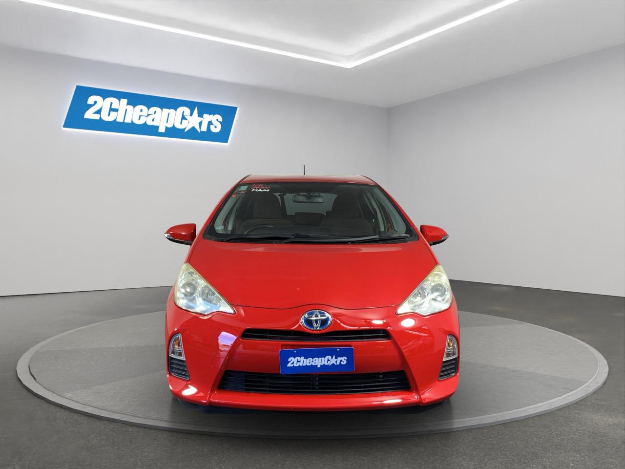 2013 Toyota Aqua G Hatchback HEATED SEATS + REVERSING CAMERA + AUTO LIGHTS