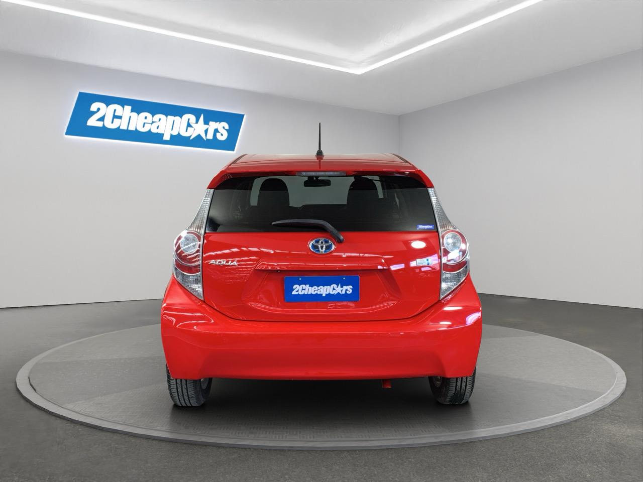 2013 Toyota Aqua G Hatchback HEATED SEATS + REVERSING CAMERA + AUTO LIGHTS