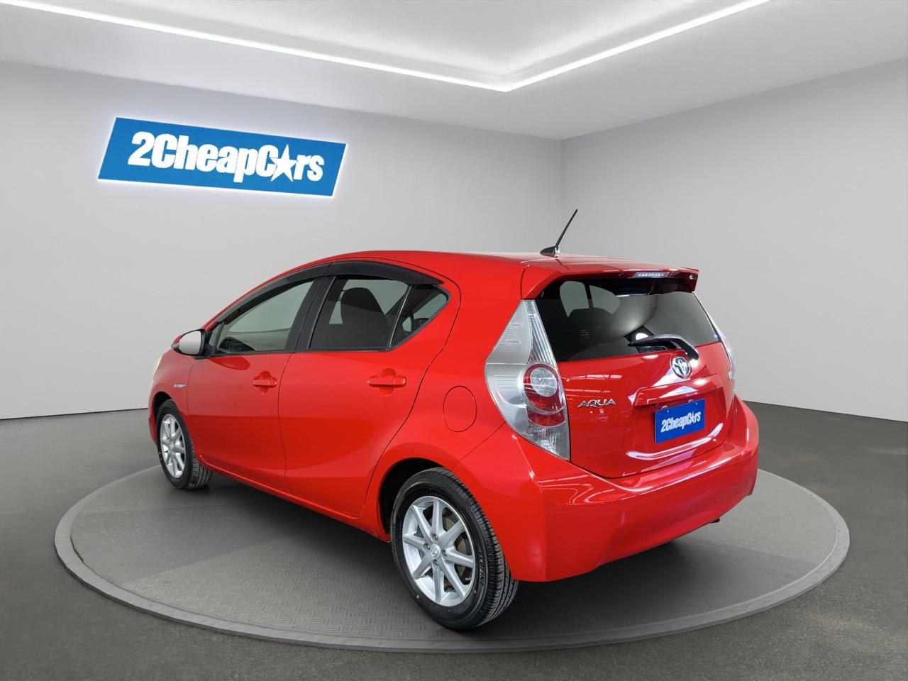 2013 Toyota Aqua G Hatchback HEATED SEATS + REVERSING CAMERA + AUTO LIGHTS