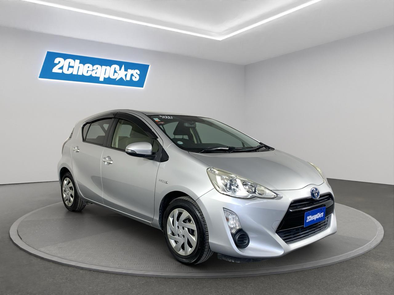 2015 Toyota Aqua Facelift Model S Hatchback REVERSING CAMERA + PUSH BUTTON START + AUTO LIGHTS