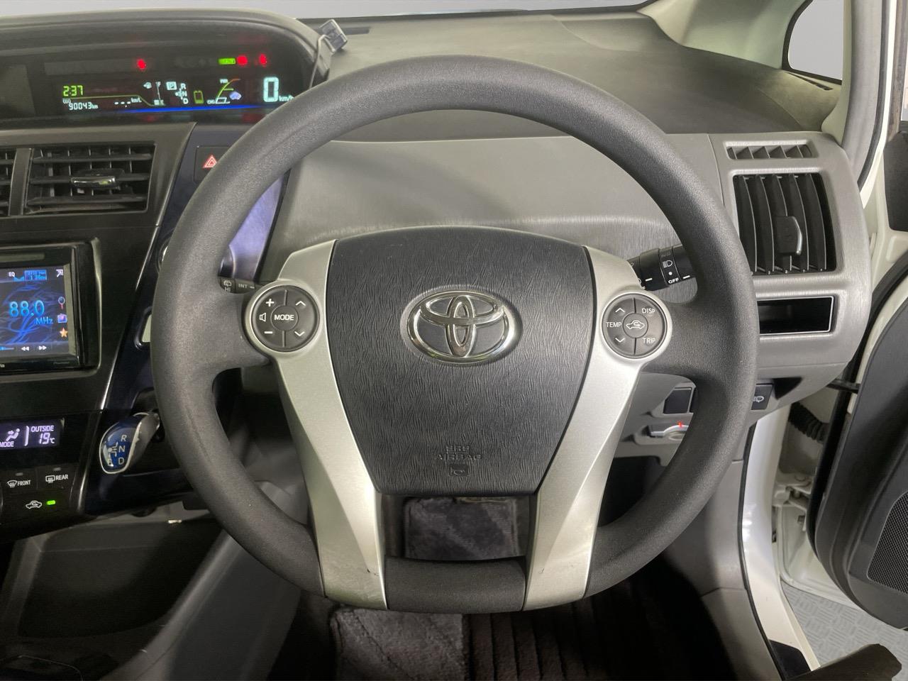 2013 Toyota Prius Alpha S Touring Selection Station Wagon AUTO LIGHTS + PUSH START + GREAT SPACE