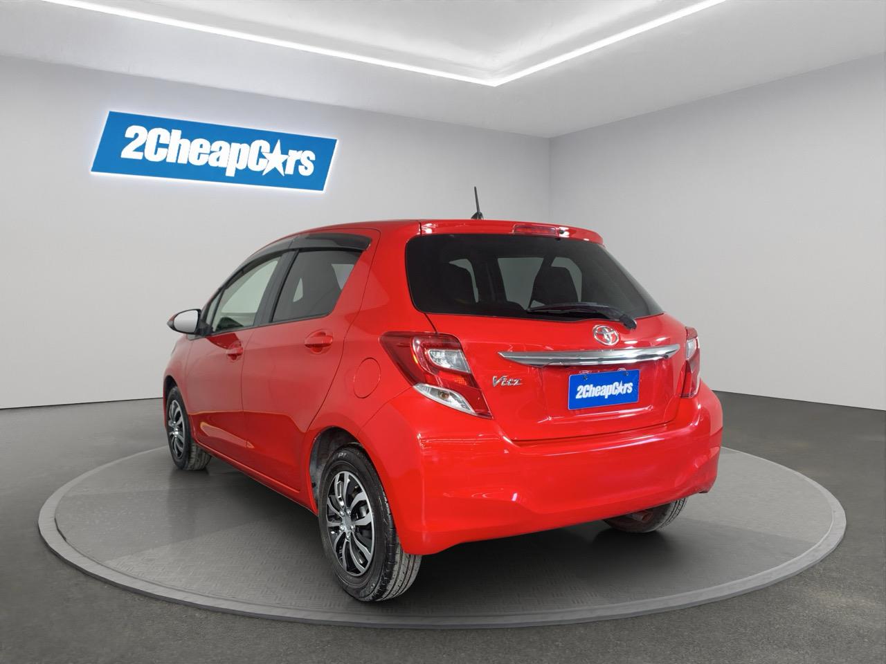 2014 Toyota Vitz Yaris F Hatchback LOW KMS + REVERSING CAMERA + PUSH BUTTON START