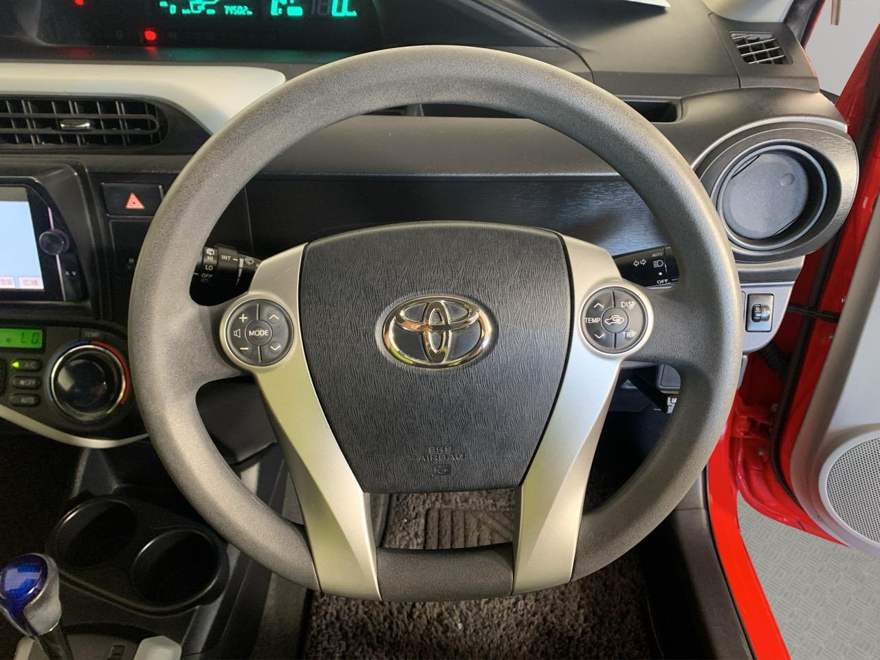2012 Toyota Aqua S Hatchback PUSH BUTTON START + AUTO LIGHTS + REVERSING CAMERA