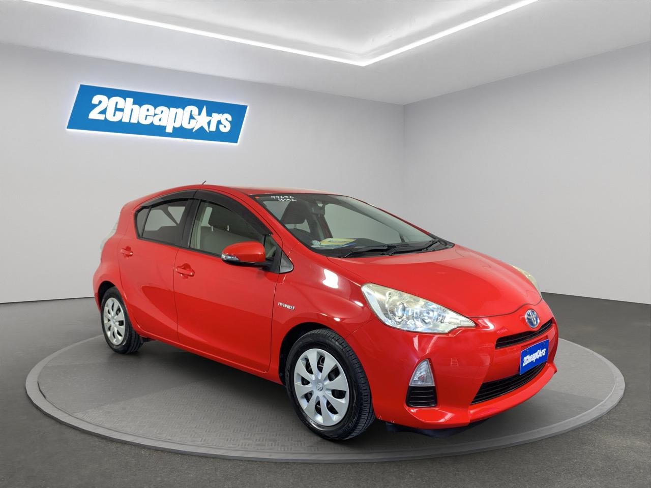 2012 Toyota Aqua S Hatchback PUSH BUTTON START + AUTO LIGHTS + REVERSING CAMERA