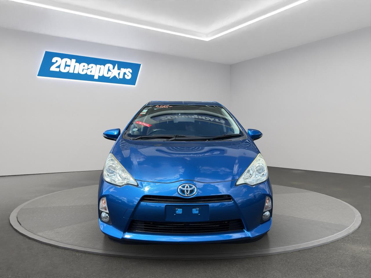 2012 Toyota Aqua  Hatchback HEATED SEATS + AUTO LIGHTS + REVERSING CAMERA