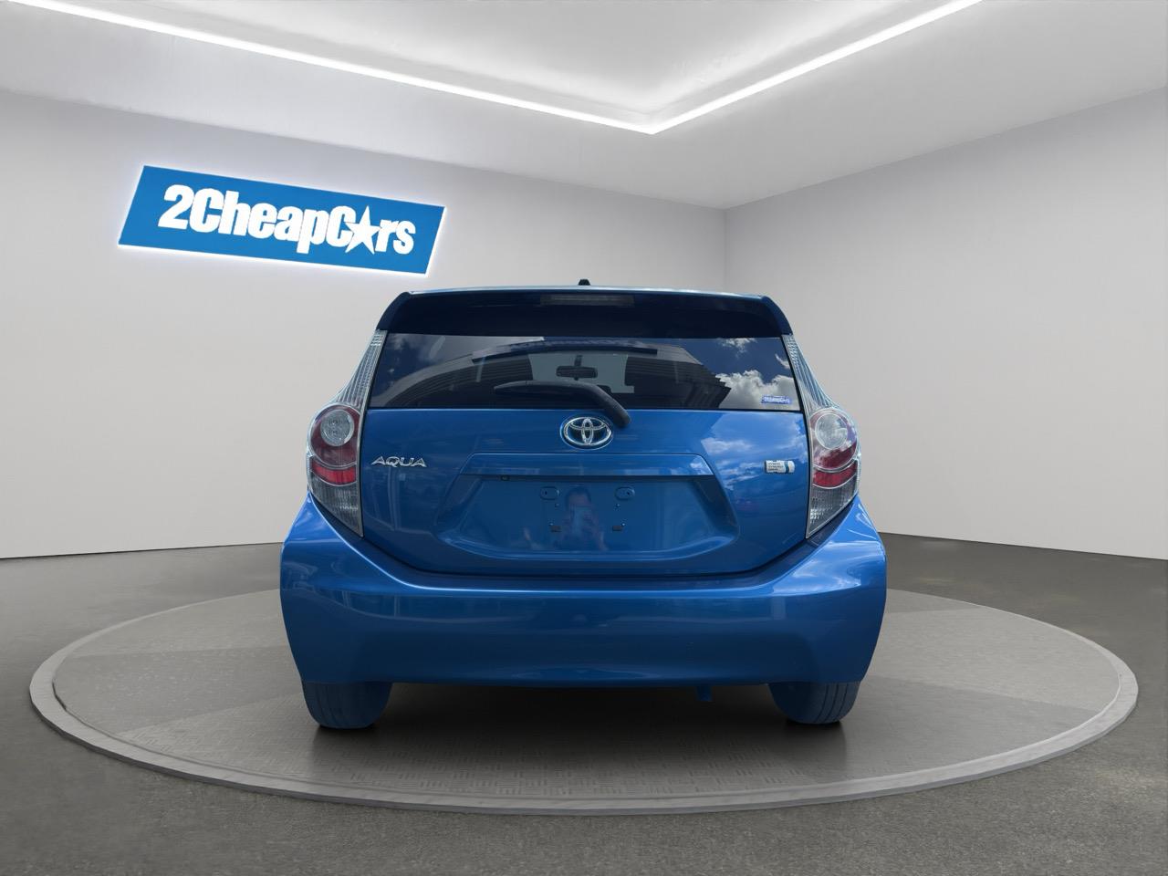 2012 Toyota Aqua  Hatchback HEATED SEATS + AUTO LIGHTS + REVERSING CAMERA