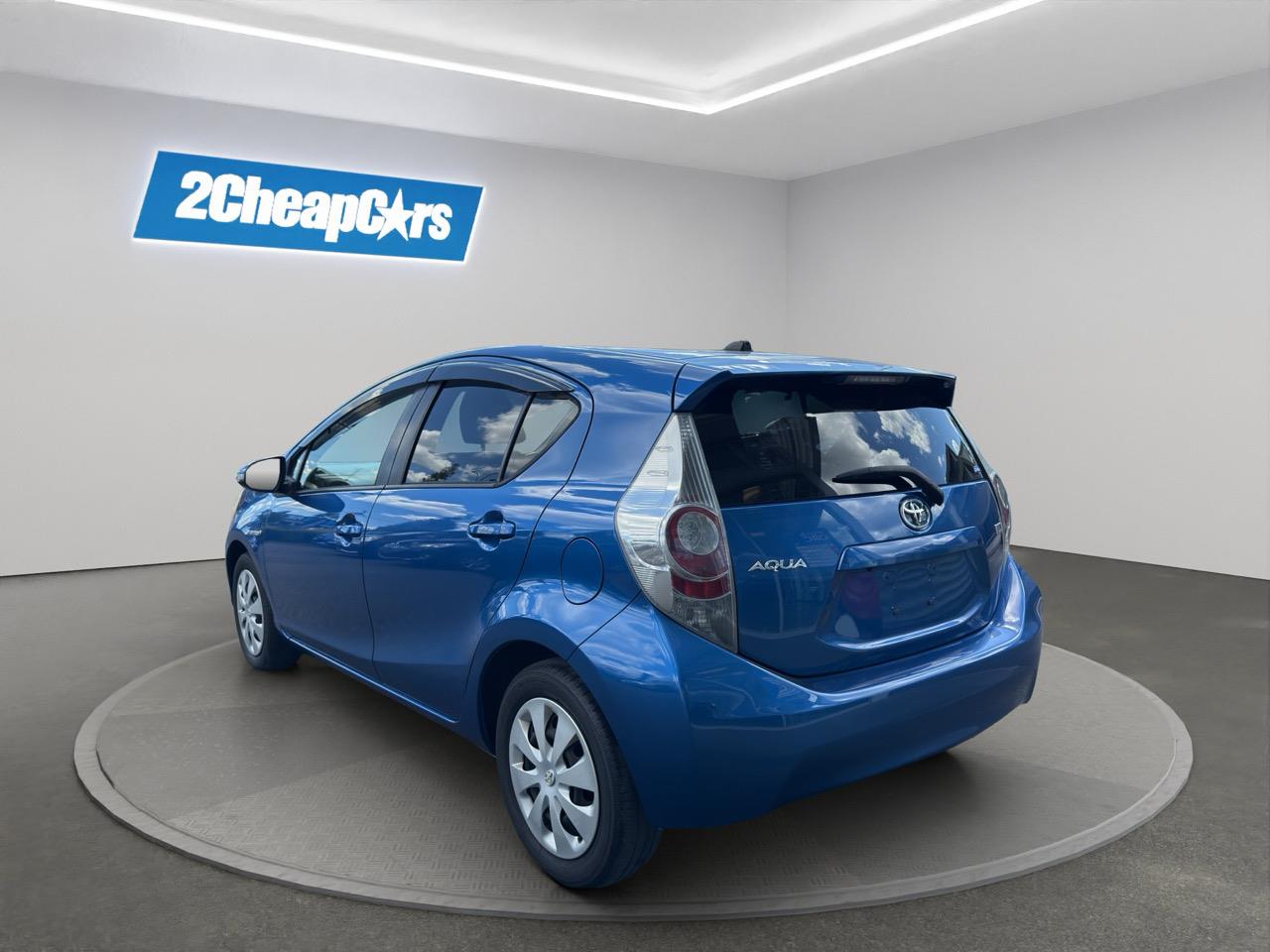 2012 Toyota Aqua  Hatchback HEATED SEATS + AUTO LIGHTS + REVERSING CAMERA