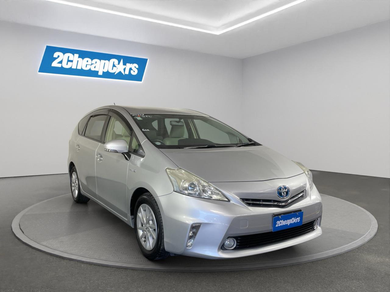 2012 Toyota Prius Alpha S Station Wagon REVERSING CAMERA + AUTO LIGHTS + PUSH START