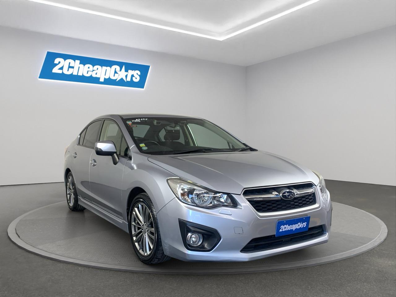 2012 Subaru G4 Impreza 2.0L Eyesight AWD Sedan AWD + REVERSING CAMERA + PADDLE SHIFT + EYESIGHT