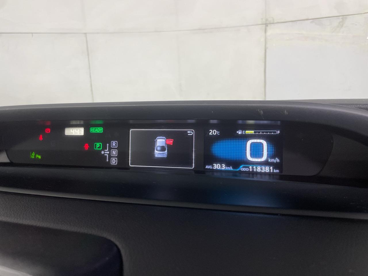 2017 Toyota Prius New Shape S Hatchback CRUISE CONTROL + REVERSING CAMERA + PARKING SENSOR