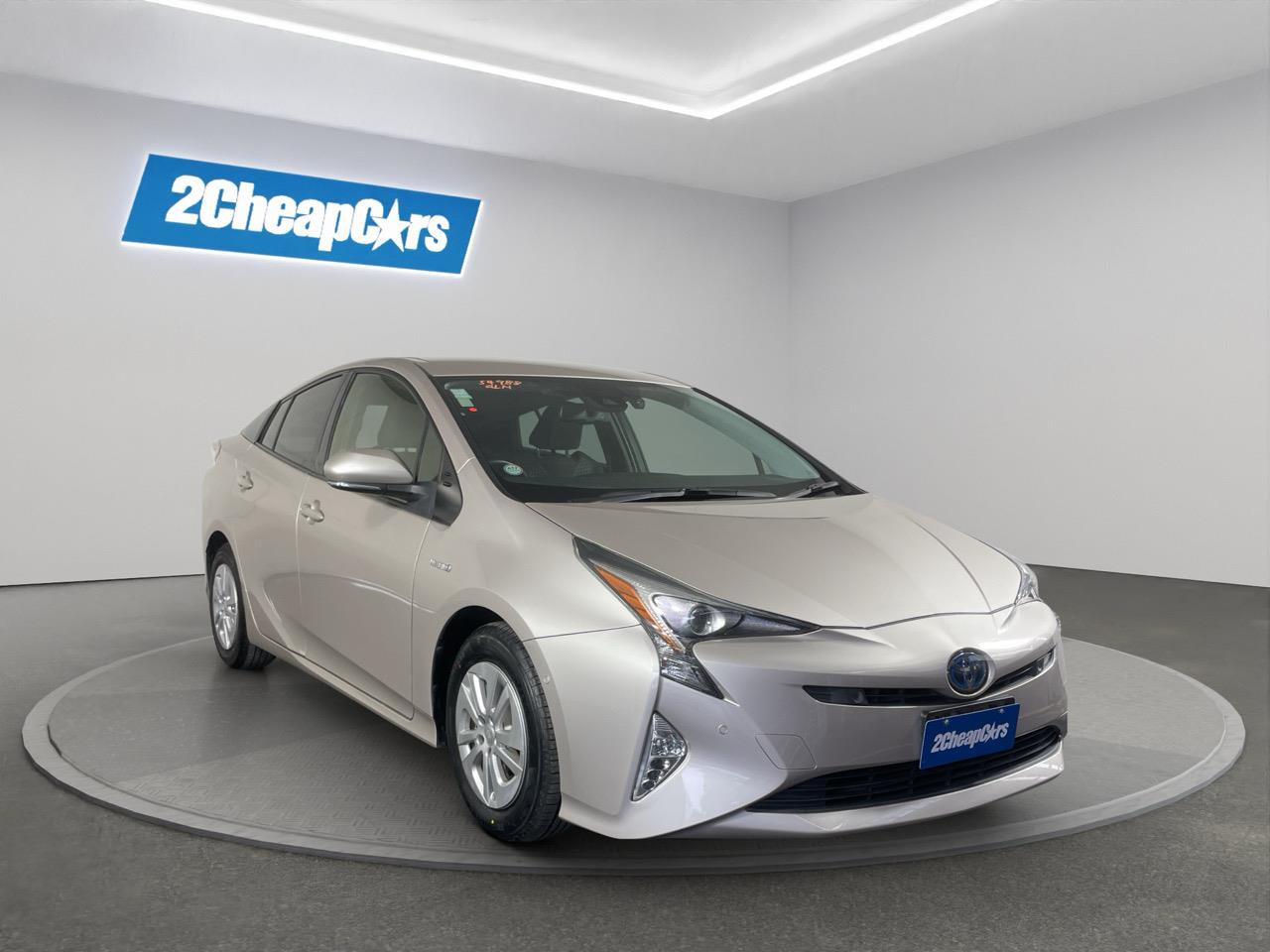 2017 Toyota Prius New Shape S Hatchback CRUISE CONTROL + REVERSING CAMERA + PARKING SENSOR