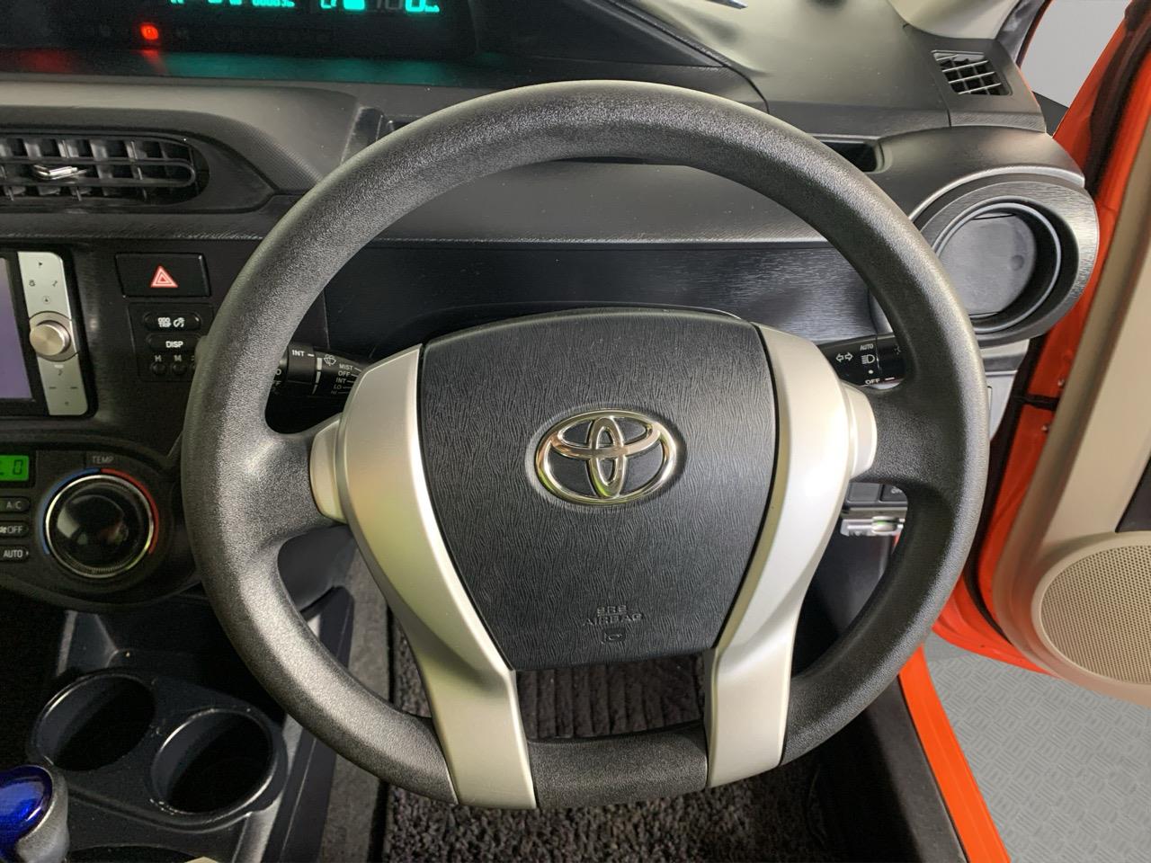 2013 Toyota Aqua S Hatchback HEATED SEATS + PUSH BUTTON START + AUTO LIGHTS