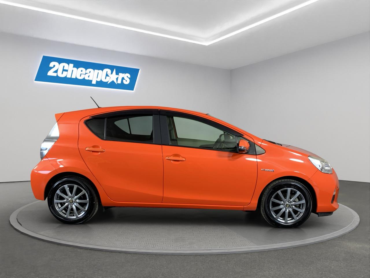 2013 Toyota Aqua S Hatchback HEATED SEATS + PUSH BUTTON START + AUTO LIGHTS