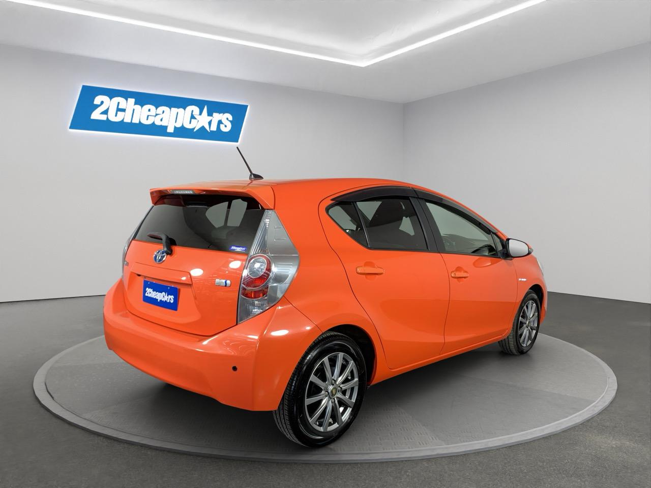 2013 Toyota Aqua S Hatchback HEATED SEATS + PUSH BUTTON START + AUTO LIGHTS