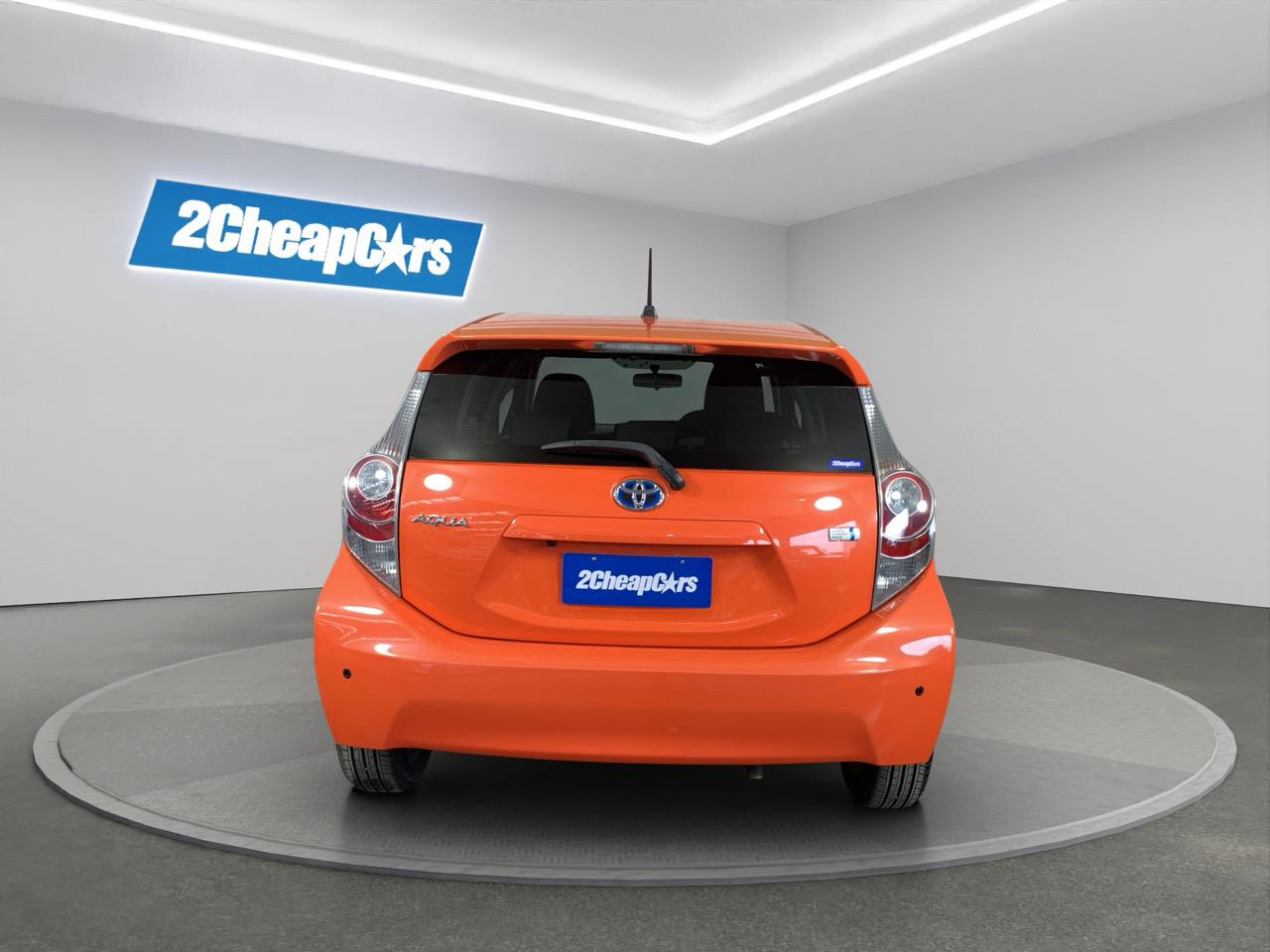 2013 Toyota Aqua S Hatchback HEATED SEATS + PUSH BUTTON START + AUTO LIGHTS