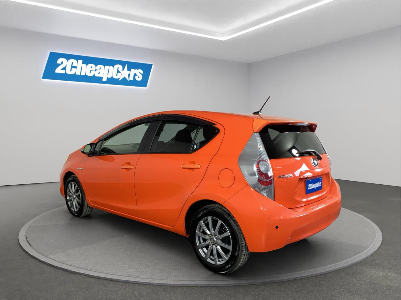 2013 Toyota Aqua S Hatchback HEATED SEATS + PUSH BUTTON START + AUTO LIGHTS