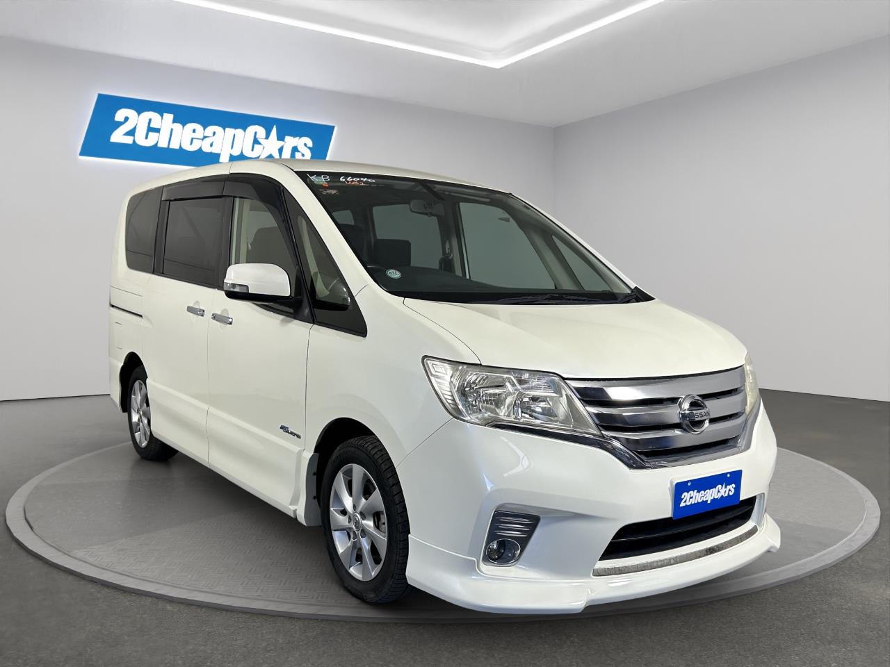 2013 Nissan Serena Hybrid Highway Star People Mover CRUISE CONTROL + POWER SLIDING DOORS + AUTO LIGHTS