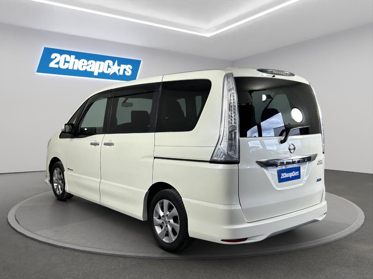 2013 Nissan Serena Hybrid Highway Star People Mover CRUISE CONTROL + POWER SLIDING DOORS + AUTO LIGHTS