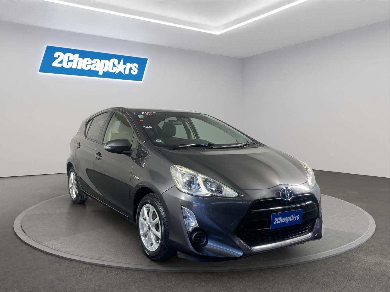 2016 Toyota Aqua Facelift Model S Hatchback REVERSING CAMERA + AUTO LIGHTS + PUSH BUTTON START