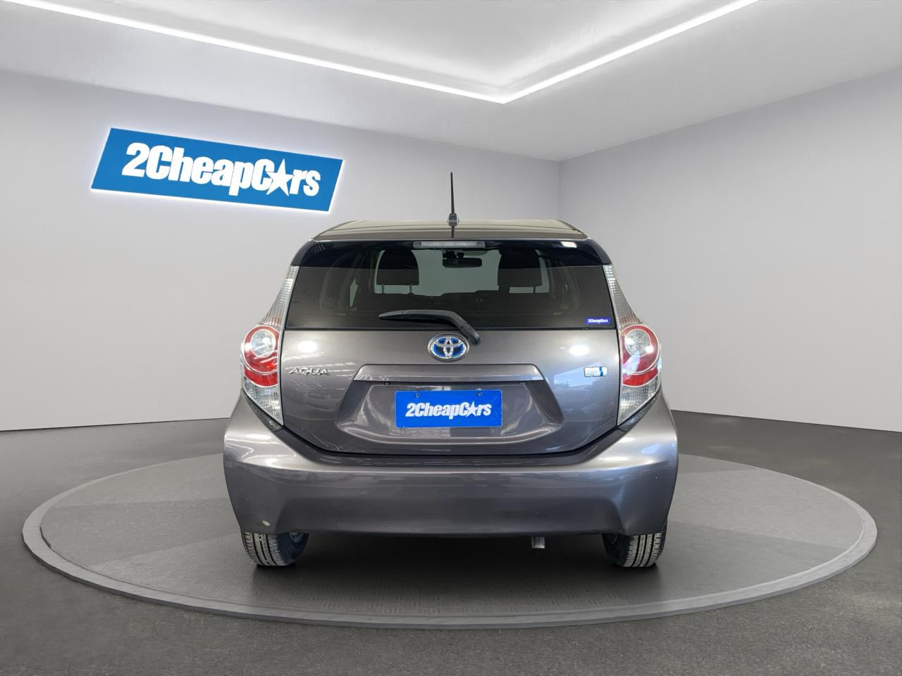 2013 Toyota Aqua G Hatchback PUSH BUTTON START + AUTO LIGHTS + REVERSING CAMERA