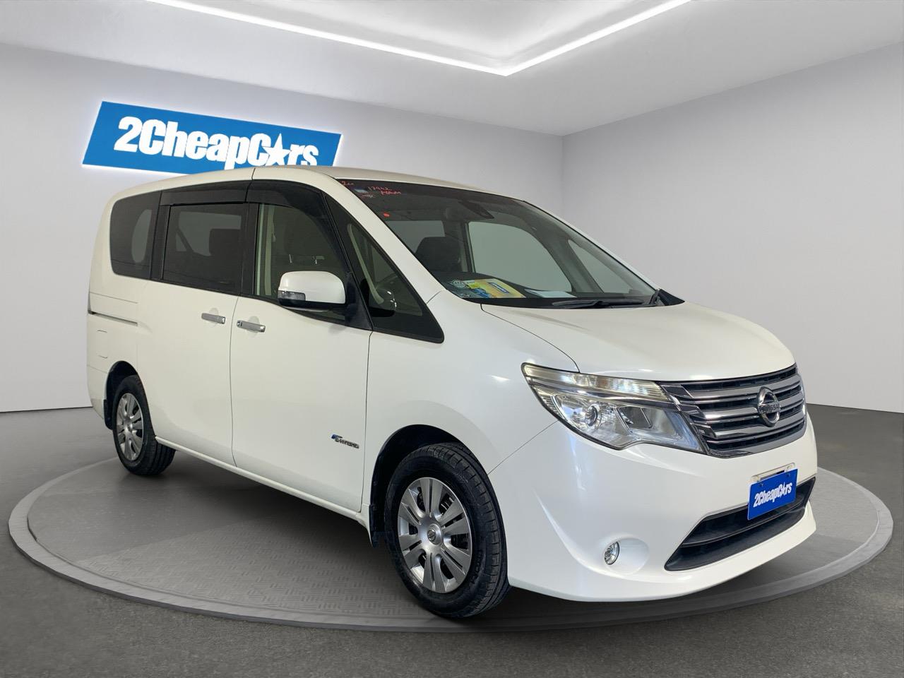 2014 Nissan Serena 20G S HYBRID ADVANCED SAFETY P People Mover CRUISE CONTROL + POWER SLIDING DOOR