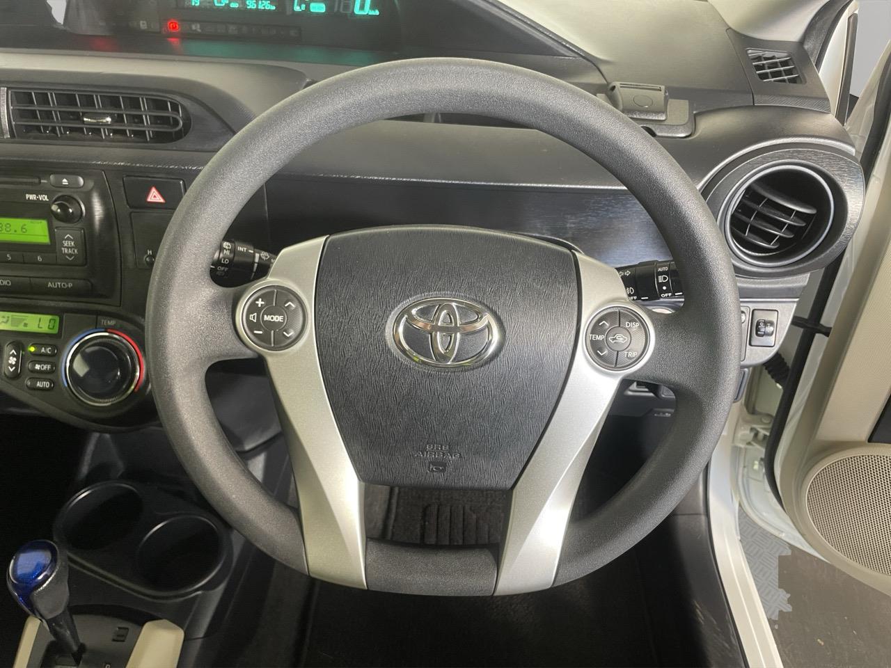 2012 Toyota Aqua S Hatchback AUTO LIGHTS + PUSH START