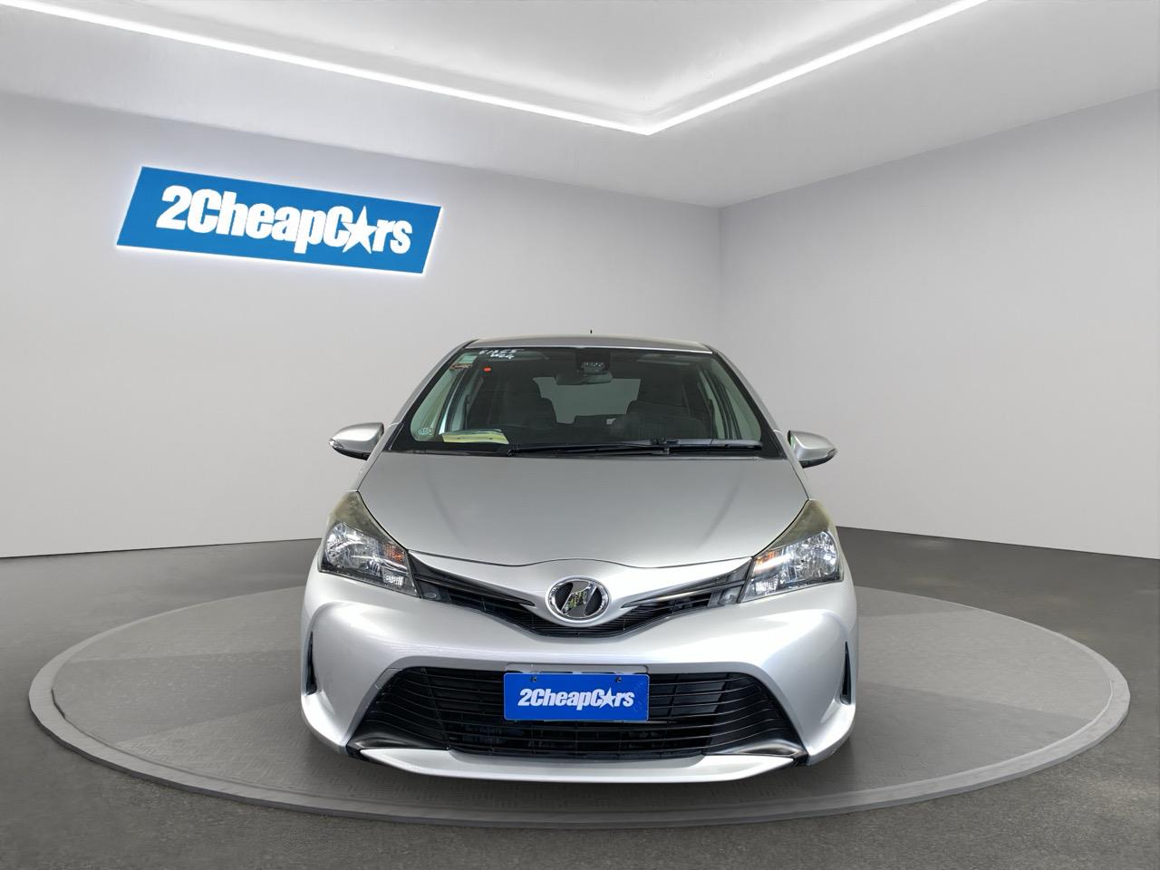 2016 Toyota Vitz Yaris F Hatchback LOW KMS + REVERSING CAMERA 