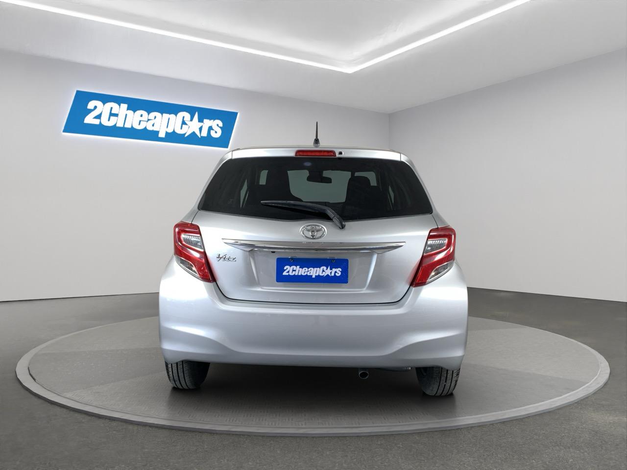 2016 Toyota Vitz Yaris F Hatchback LOW KMS + REVERSING CAMERA 