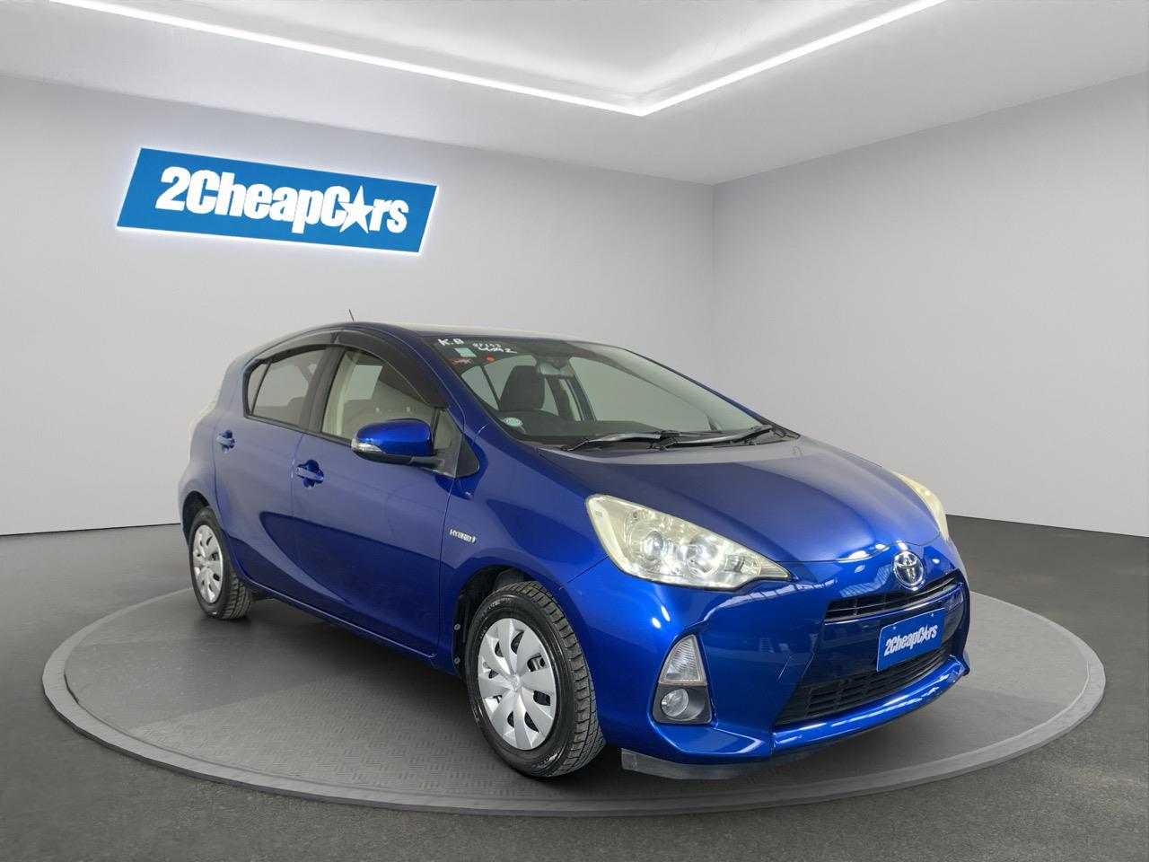 2013 Toyota Aqua S Hatchback REVERSING CAMERA + PUSH BUTTON START + AUTO LIGHTS