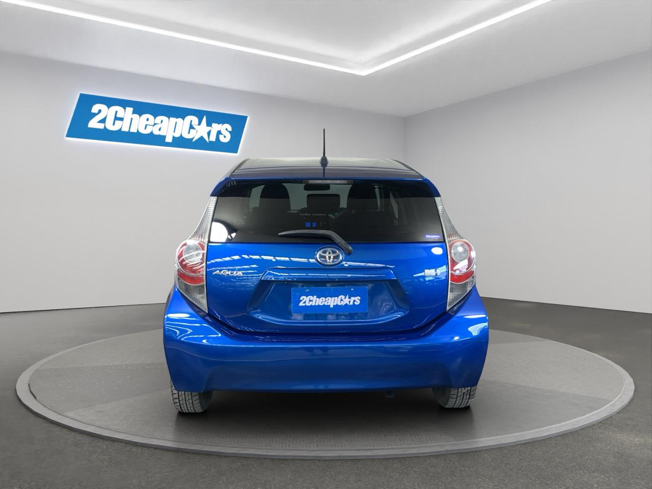 2013 Toyota Aqua S Hatchback REVERSING CAMERA + PUSH BUTTON START + AUTO LIGHTS