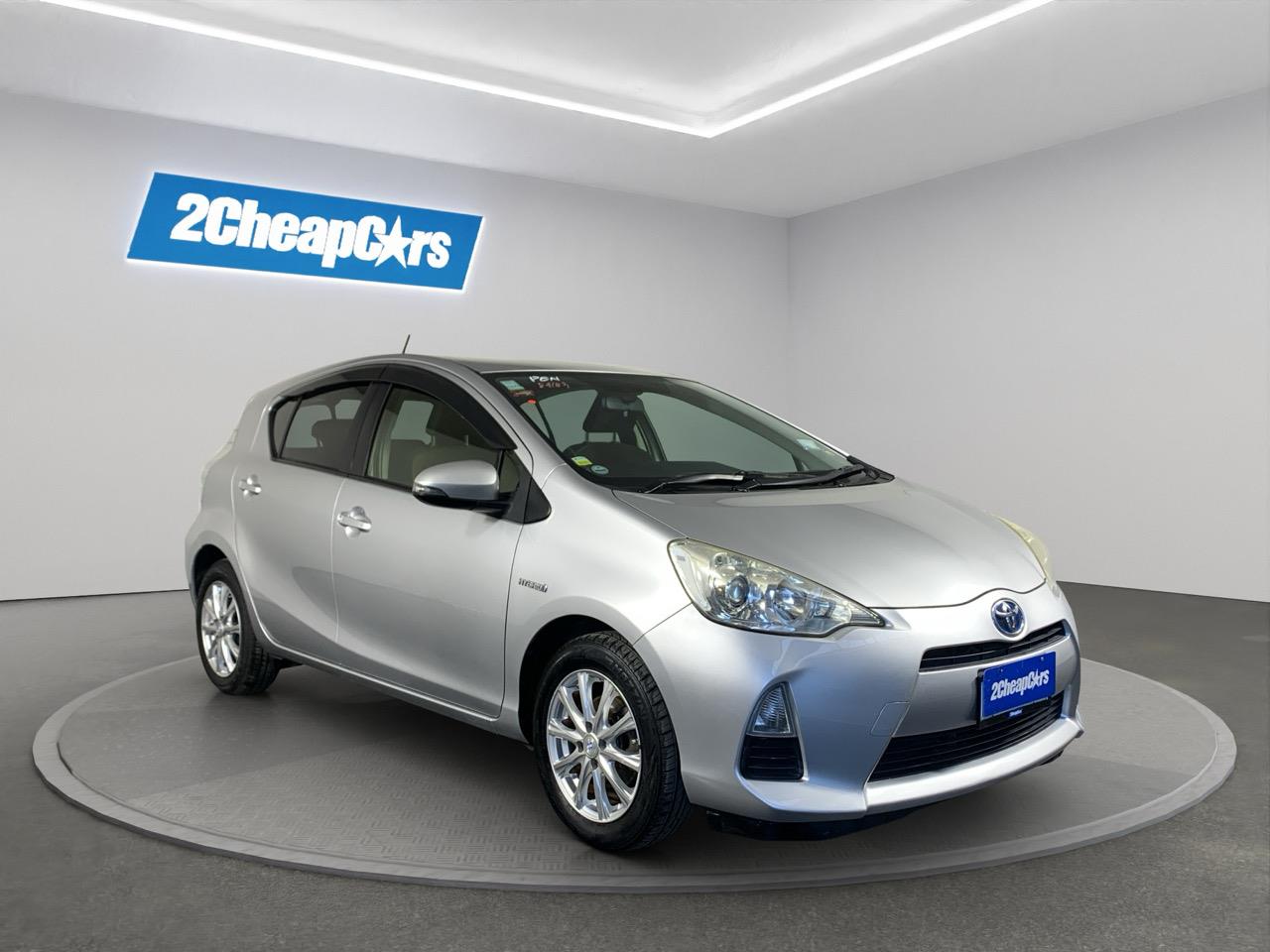 2013 Toyota Aqua G Hatchback REVERSING CAMERA + PUSH BUTTON START + AUTO LIGHTS
