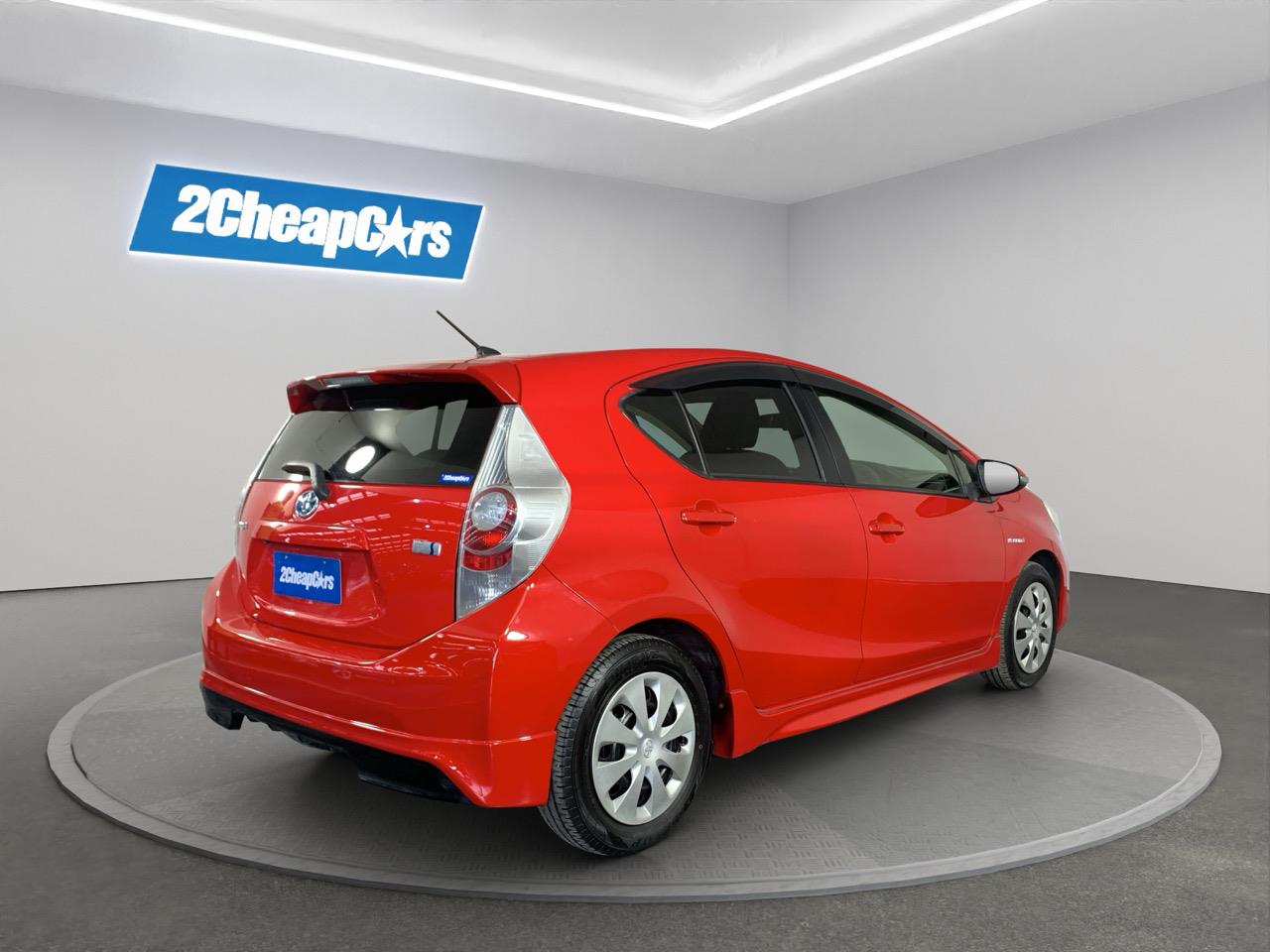 2012 Toyota Aqua S Hatchback LOW KMS + PUSH BUTTON START + AUTO LIGHTS 