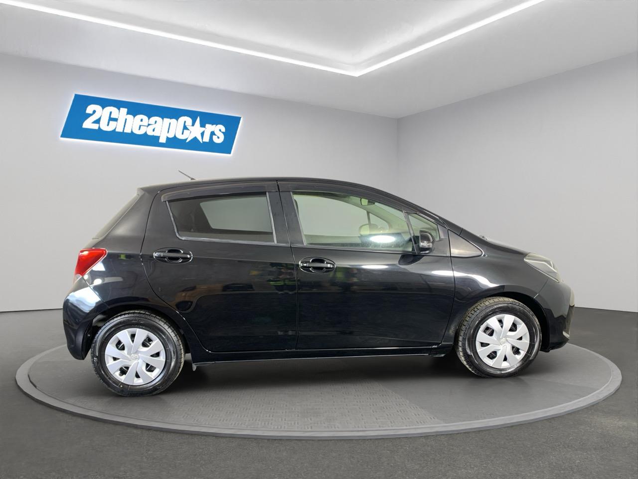 2015 Toyota Vitz Yaris S Hatchback PUSH BUTTON START + AUTO LIGHTS + REVERSING CAMERA