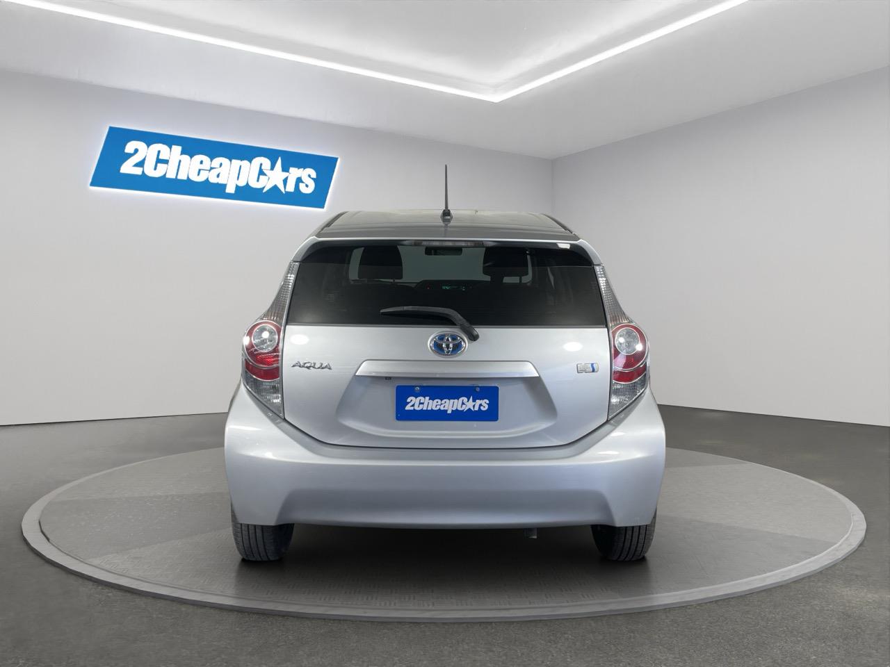 2013 Toyota Aqua G Hatchback REVERSING CAMERA + HEATED SEATS + PUSH START