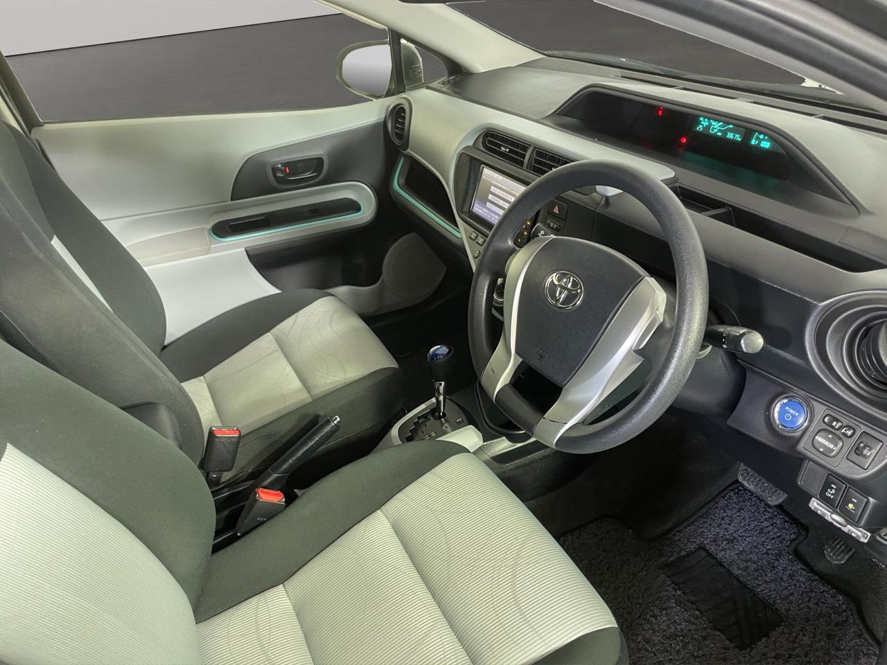 2012 Toyota Aqua G Hatchback REVERSING CAMERA + AUTO LIGHTS + HEATED SEATS