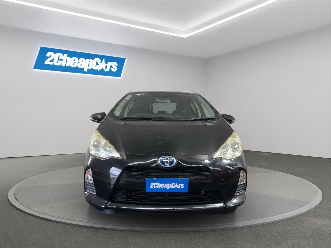 2012 Toyota Aqua G Hatchback REVERSING CAMERA + AUTO LIGHTS + HEATED SEATS