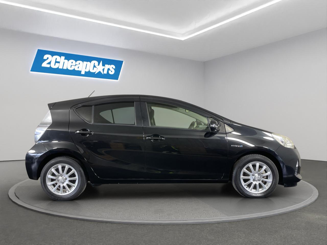 2012 Toyota Aqua G Hatchback REVERSING CAMERA + AUTO LIGHTS + HEATED SEATS