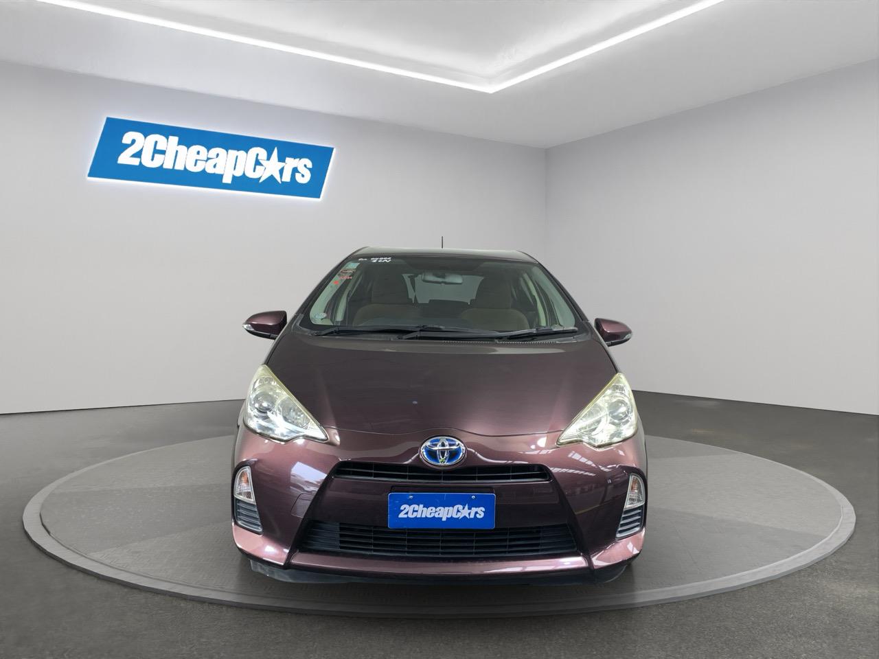 2014 Toyota Aqua G Hatchback LOW KMS + REVERSING CAMERA + AUTO LIGHTS