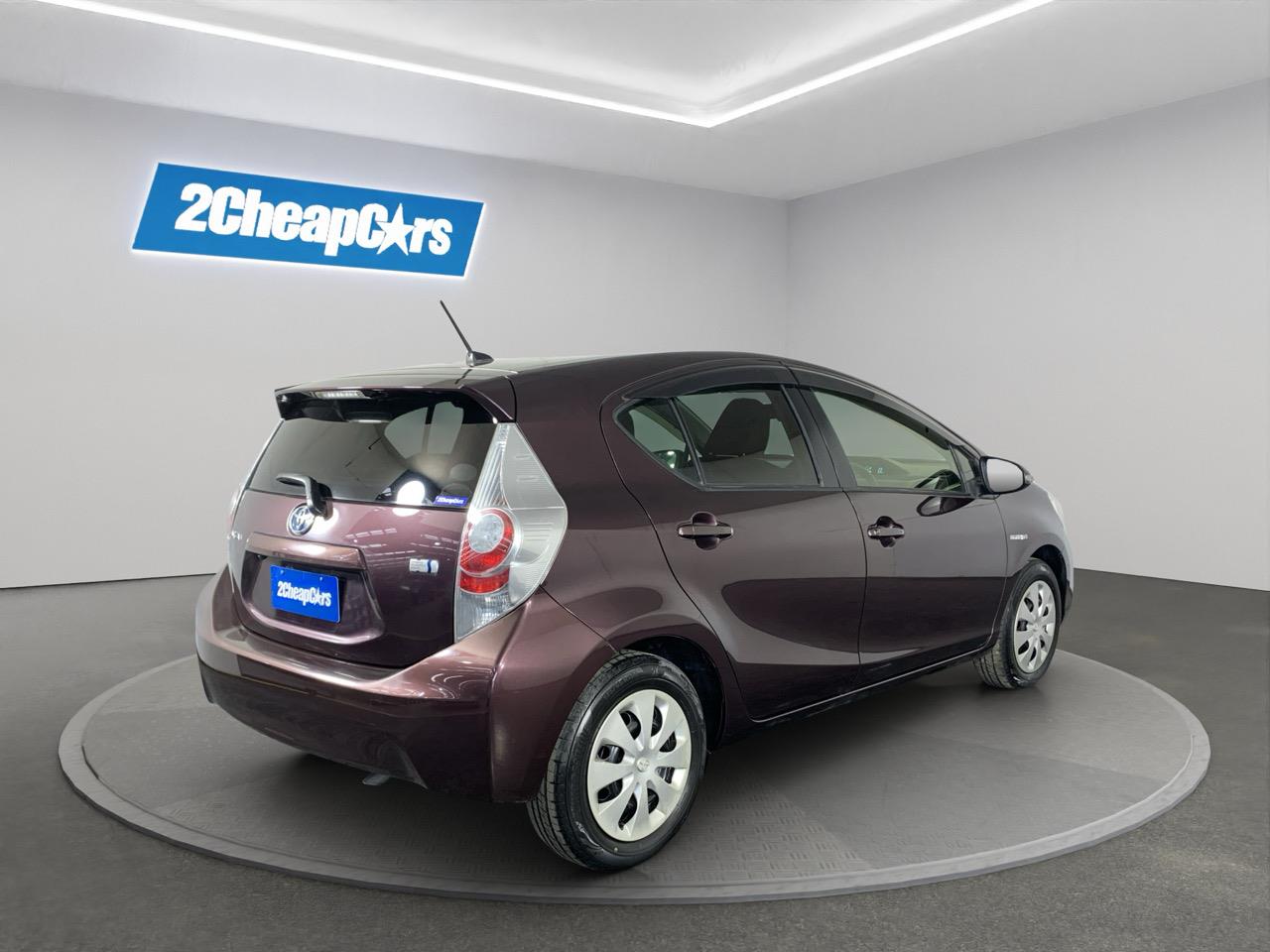 2014 Toyota Aqua G Hatchback LOW KMS + REVERSING CAMERA + AUTO LIGHTS