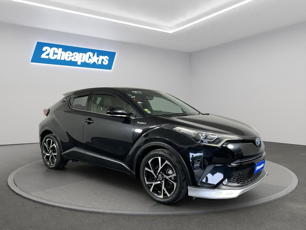 2017 Toyota C-HR HYBRID G LEATHER EDITION RV/SUV CRUISE CONTROL + HEATED SEATS