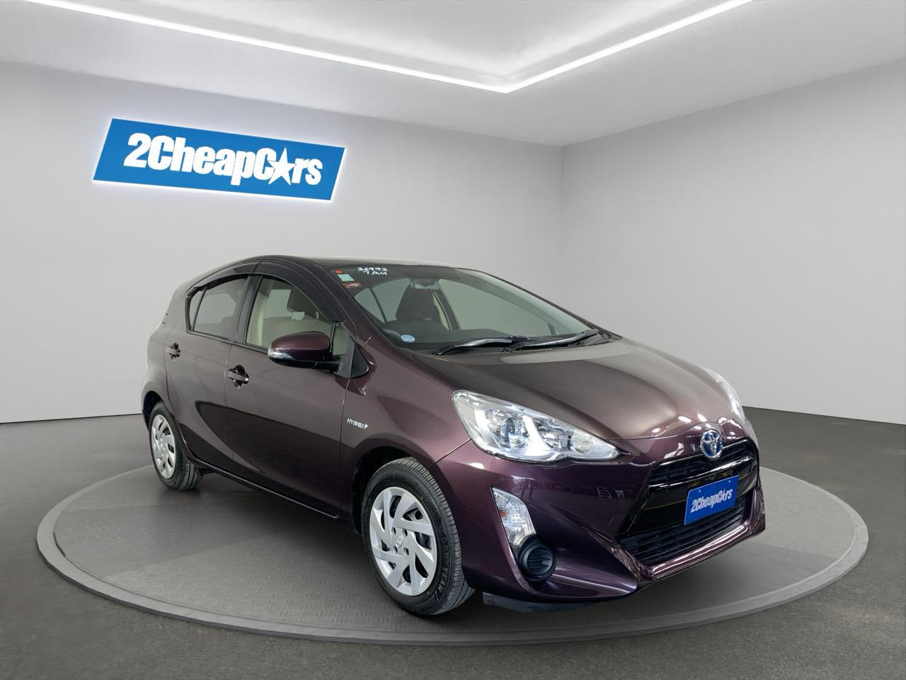 2015 Toyota Aqua Facelift Model S Hatchback REVERSING CAMERA  + HEATED SEATS + AUTO LIGHTS