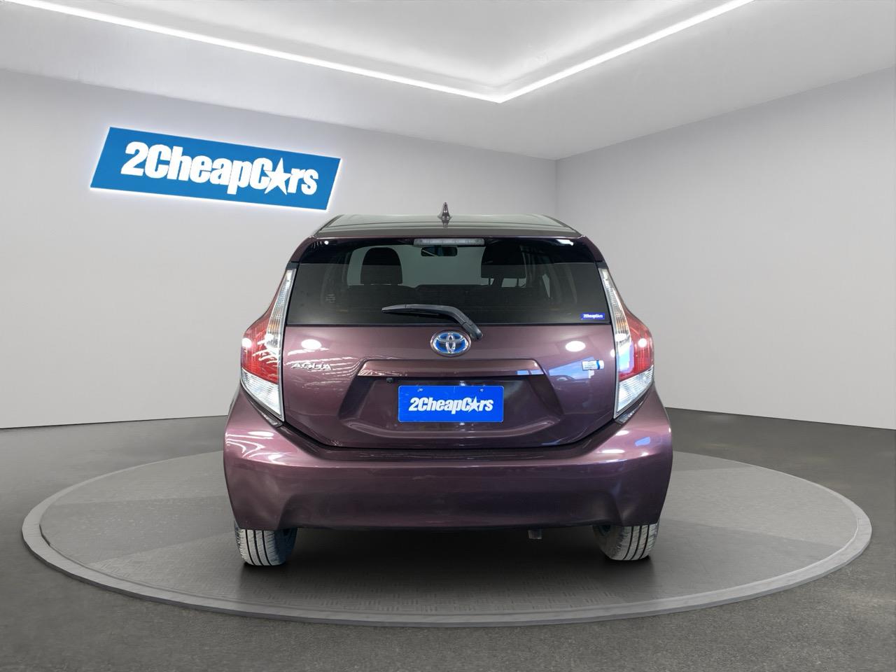 2015 Toyota Aqua Facelift Model S Hatchback REVERSING CAMERA  + HEATED SEATS + AUTO LIGHTS